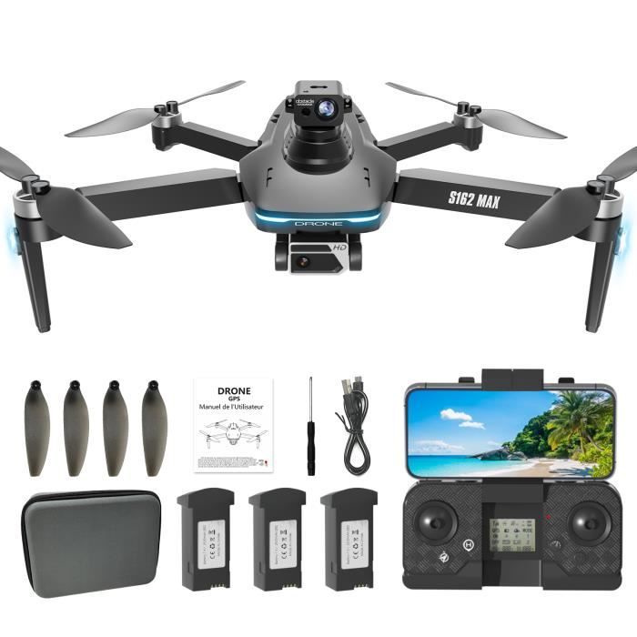 Mini drone pliable avec caméra 4K et évitement d'obstacles - LICHIFIT -  Intérieur - 20 min d'autonomie - Cdiscount Jeux - Jouets