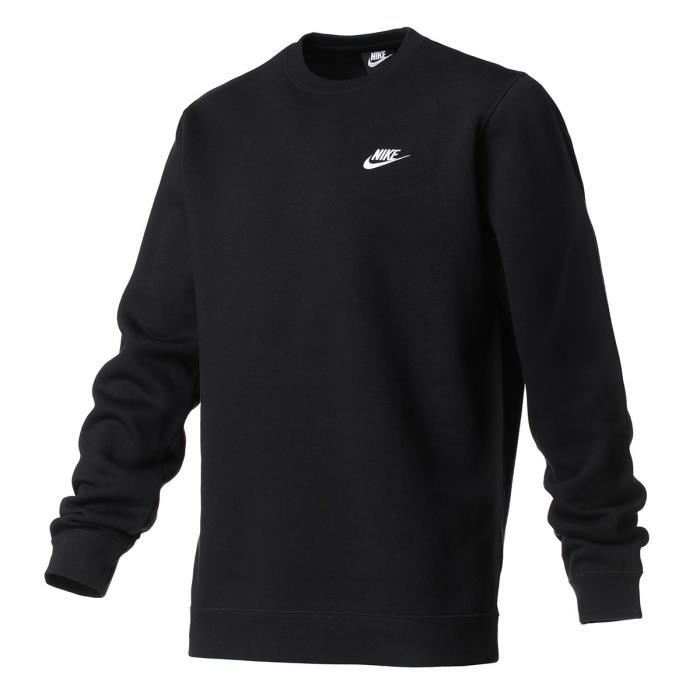 sweat nike noir sans capuche