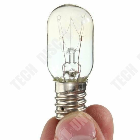 Ampoule LED pour réfrigérateur E14 15W, lampe à Filament en tungstène,  lumière jaune