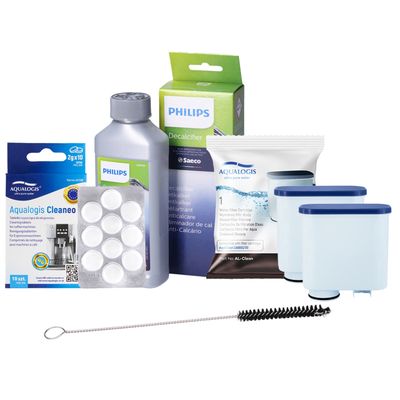 Lot De 6 Filtres à Eau Philips AquaClean Compatibles - Filtration 2 Étapes Pour Machines à Café Saeco/Philips