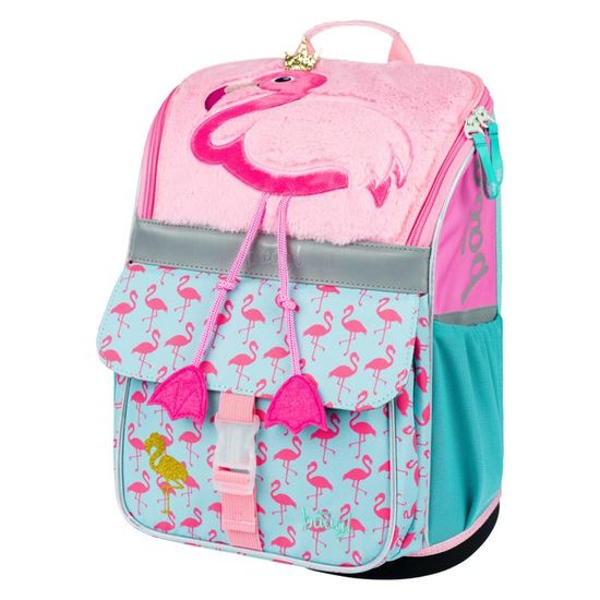 Baagl Cartable Fille pour 1ère classe Sac d'école ergonomique