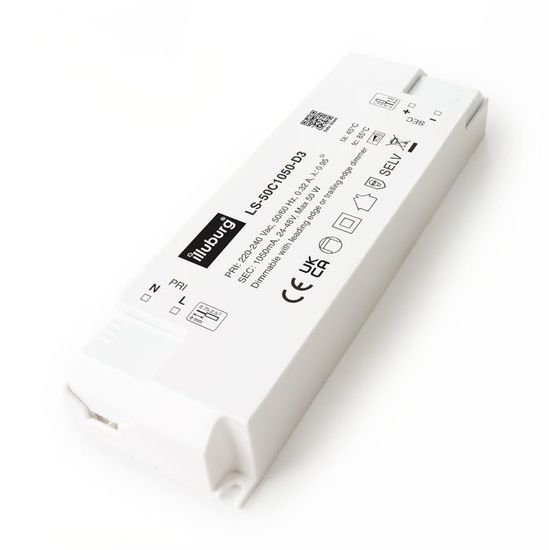 Alimentation LED (driver) Non Isolée 24-36W - Pour Downlights Et Projecteurs, Courant Constant