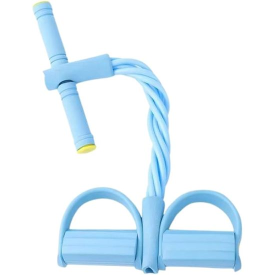 Bande De Résistance 4 Tubes Latex - Appareil Multifonction Pour Abdominaux, Jambes, Bras Et Hanches