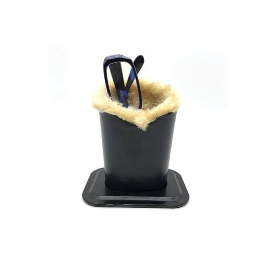 Étui à Lunettes Avec Support Dianzan – Cuir PU Doublé Peluche, Anti-rayures, Stable Sur Bureau