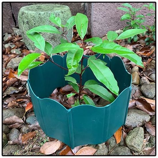 2pièces Bac Fleur Bois Avec Insert Mousse Clôture Bois Rectangulaire