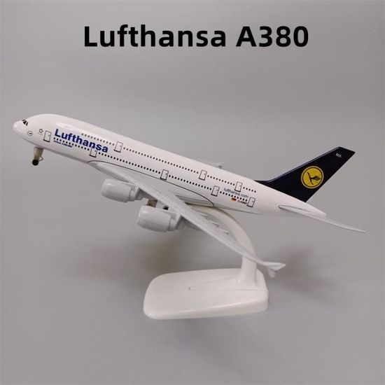 Modèle Avion A380 Thai WJXNNON En Alliage Métallique 16 Cm - Avion De Collection Avec Support, Cadeau Idéal