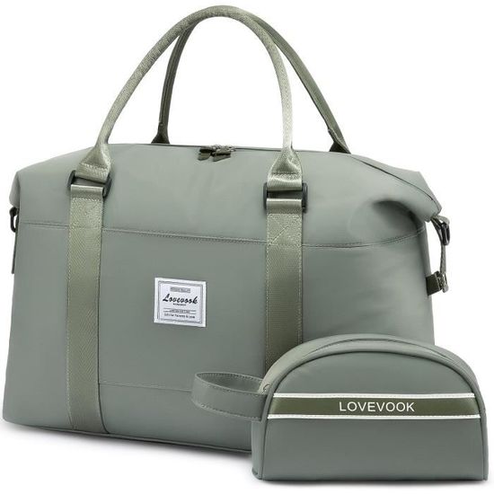 Sac Chaussea Accessoires Sac à Main VERT Femme Motif Fleuri PHILOV