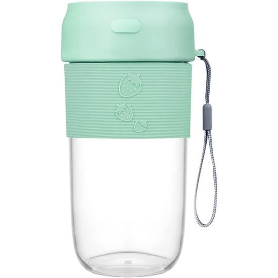 Mixeur Portable Liwankaqi 500 Ml - Rechargeable USB-C, 12 Lames, 20000 Tr/min - Pour Smoothies, Milkshakes, Sport Et Voyage
