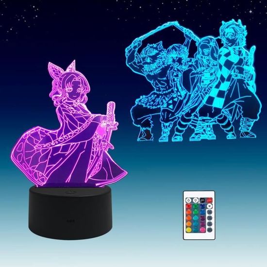 Lampe Veilleuse 3D Kokushibo 