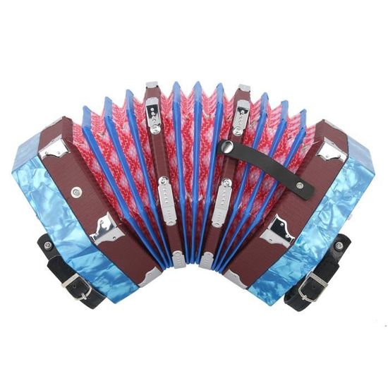 Accordéon Concertina Professionnel Portable Pour Adultes Instruments De