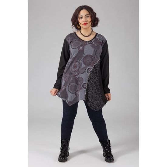 Tunique trapeze grande taille Clearance