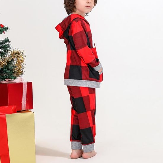 Pyjama Famille Noël PatPat - Ensemble Coordonné Bébé, Enfant, Adulte - Imprimé Festif