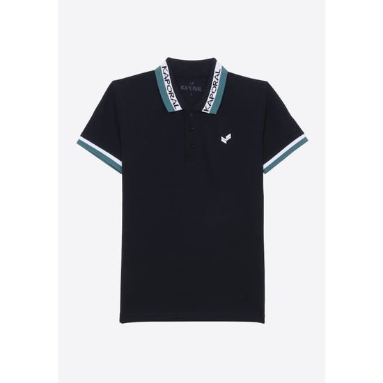 Polo garçon en 100% coton MURA Bleu - Prêt-à-Porter
