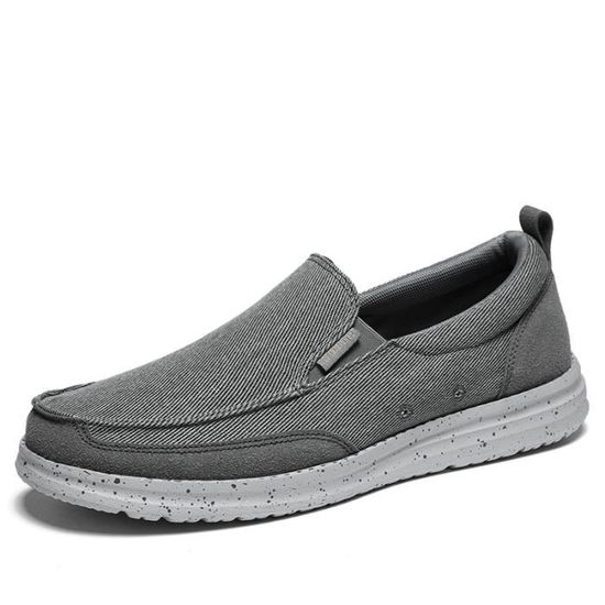 Mocassins Kickback Don Juan - Chaussures à Enfiler En Toile Pour Homme, Pieds Fins