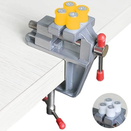 Mini étau D'établi Multifonction Portable - Pour Sculpture Bijoux, Modélisme - Précision Et Fixation Multiple