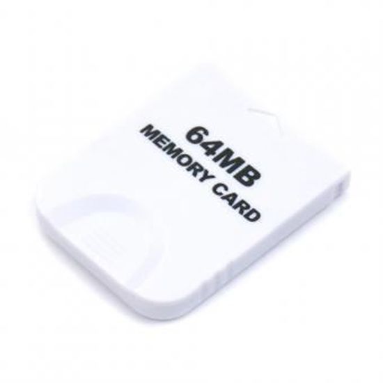 Carte mémoire Nintendo GameCube/Wii SUBTEL 64 Mo Blanc Cdiscount Appareil Photo
