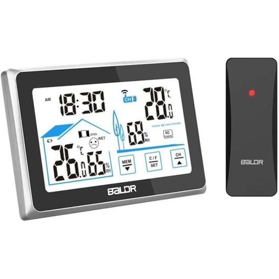 Station Météorologique Pour Maison Intérieure Et Extérieure, Numérique — free download