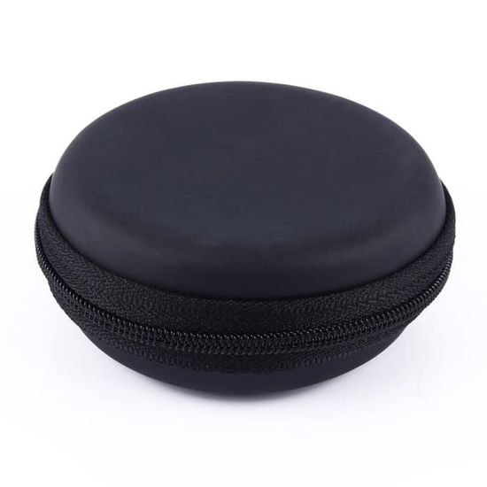 Étui Pour écouteurs, 5 Couleurs Mini Sac De Rangement Gadgets Organisateur étui Portable Pour écouteurs U Disque Câble De Données Chaud(bleu Foncé