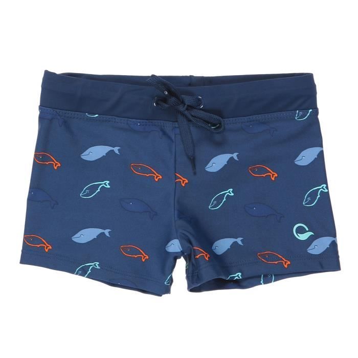 UP2GLIDE Boardshort Etienne AOP - Enfant garçon - Bleu marine
