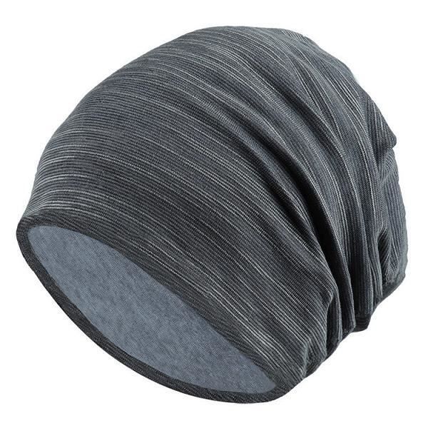 Chapeaux d'hiver femmes,Nouveau automne Turban casquette pour femmes hommes rayure bonnets pour hommes hiver coton ch Model:XOM314