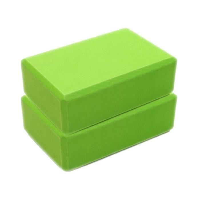 Exercise Fitness Yoga Blocs Coussin de traversin en mousse EVA Gym Training 2pc @sueyeuwdi3