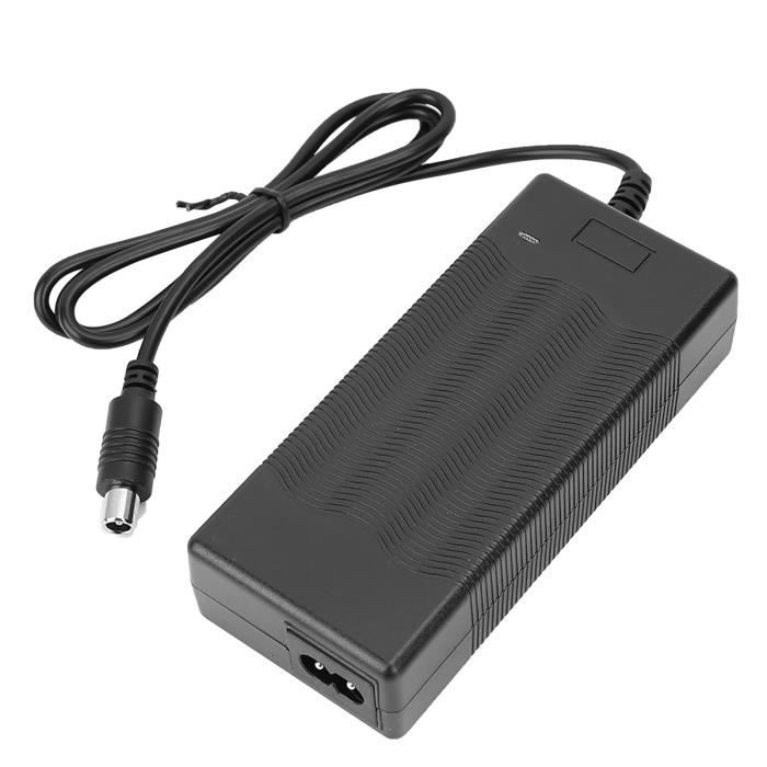 Chargeur de batterie pour adaptateur scooter électrique 42V 2A noir pour Xiaomi