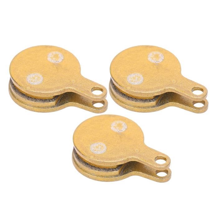 3 paires de plaquettes d'huile à disque métallique, plaquettes de frein à disque de vélo pour vélo électrique de route VTT