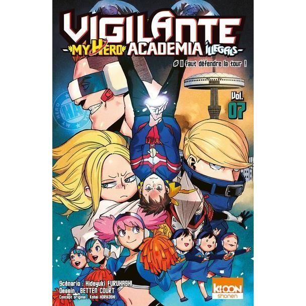 Livre - vigilante - my hero Academia illegals T.7
