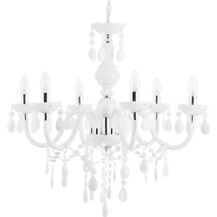 Grand lustre blanc Kalang L