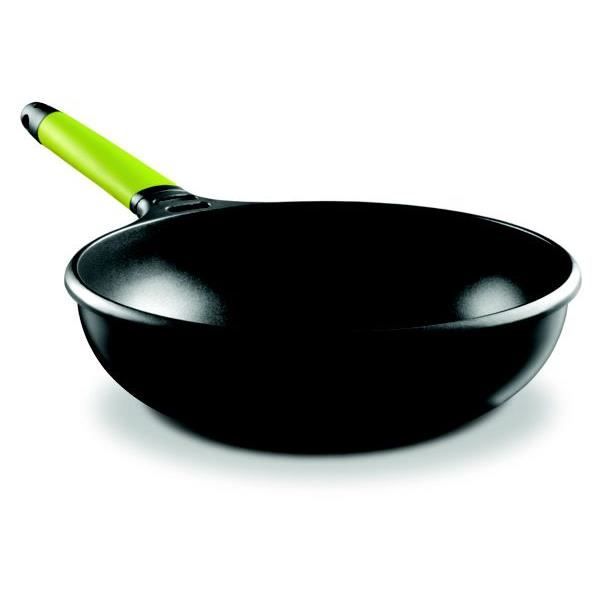 Wok CASTEY Fundix Ø28cm Manche Kiwi