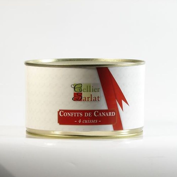 Confit de Canard (4 cuisses) 1250g