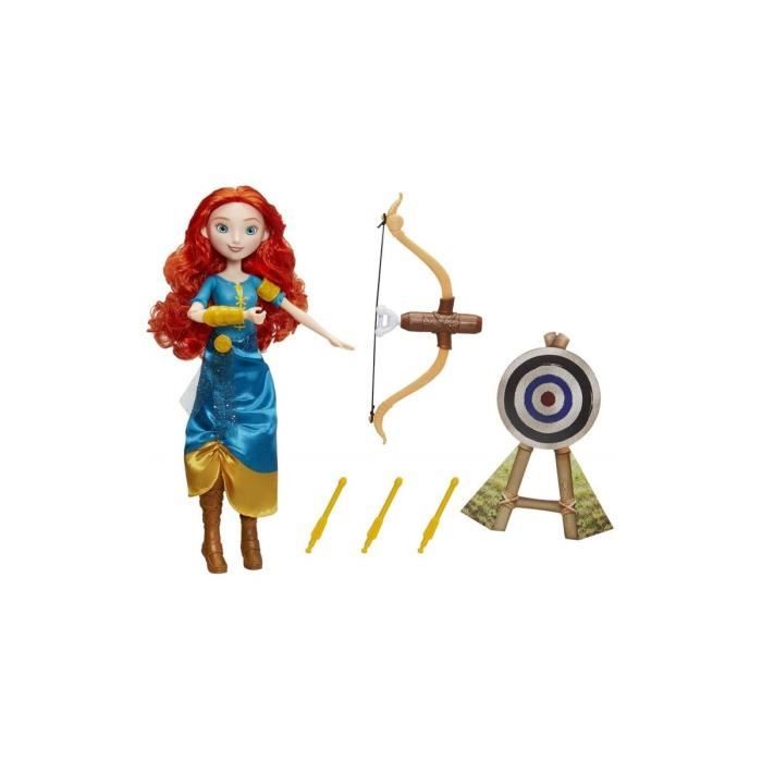 Merida Archere Aventuriere - Poupee mannequin - Disney Princesse - Nouveaute