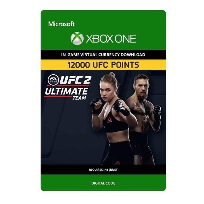 DLC UFC 2: 12 000 UFC Points pour Xbox One