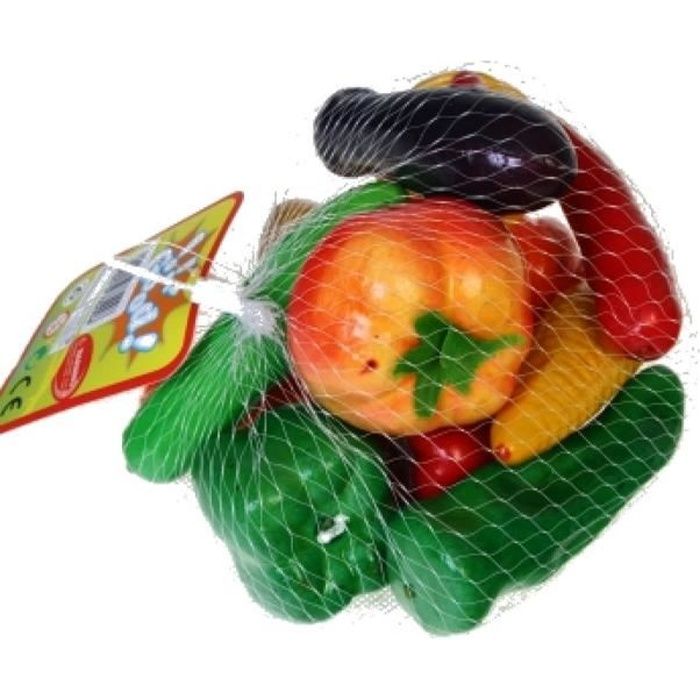 12 fruit legume dinette en polystyrene jouet enfant marchand GUIZMAX