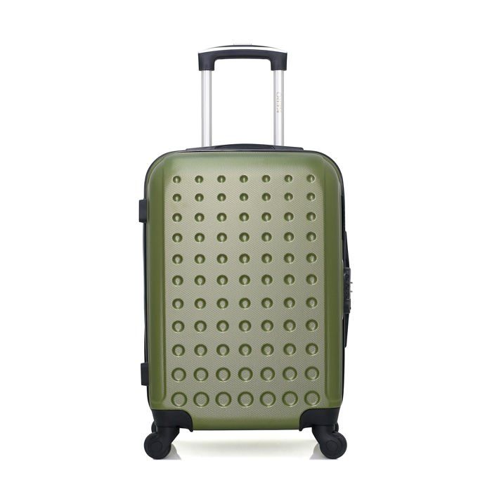 HERO – VALISE CABINE - ABS – 55cm – 4 roues – TAURUS – KAKI
