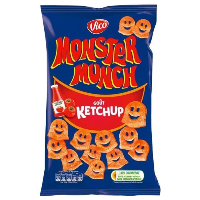 Monster Munch - Monster Munch Ketchup 85g (lot de 6)