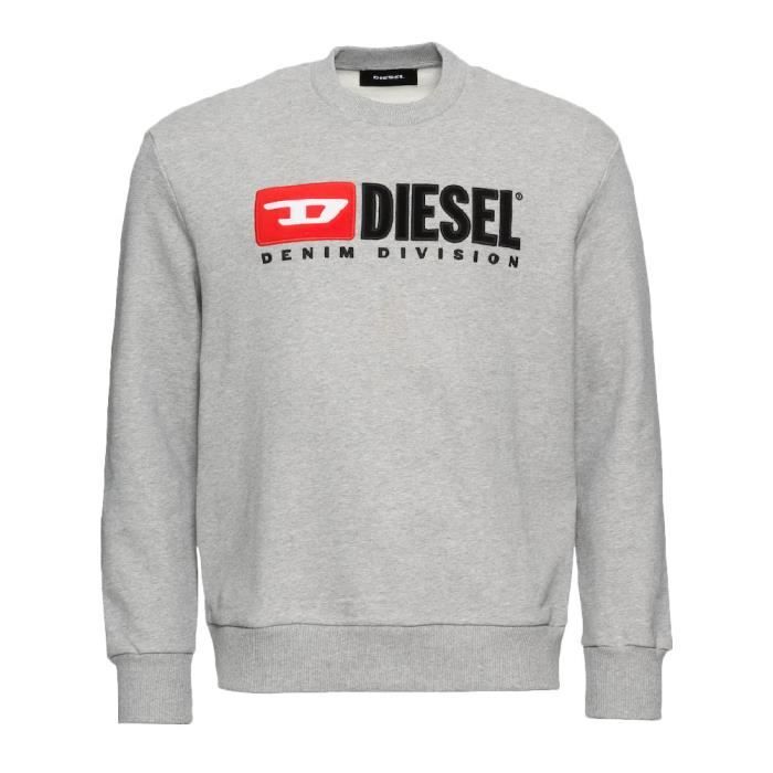 Sweat Gris Garçon Diesel Screw Division Over