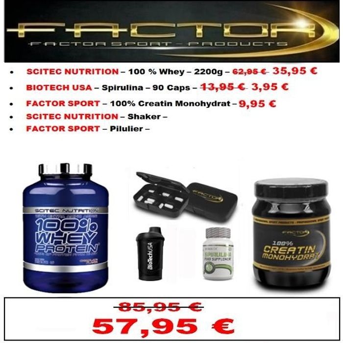Whey Scitec Pack 2,2 kg Choco