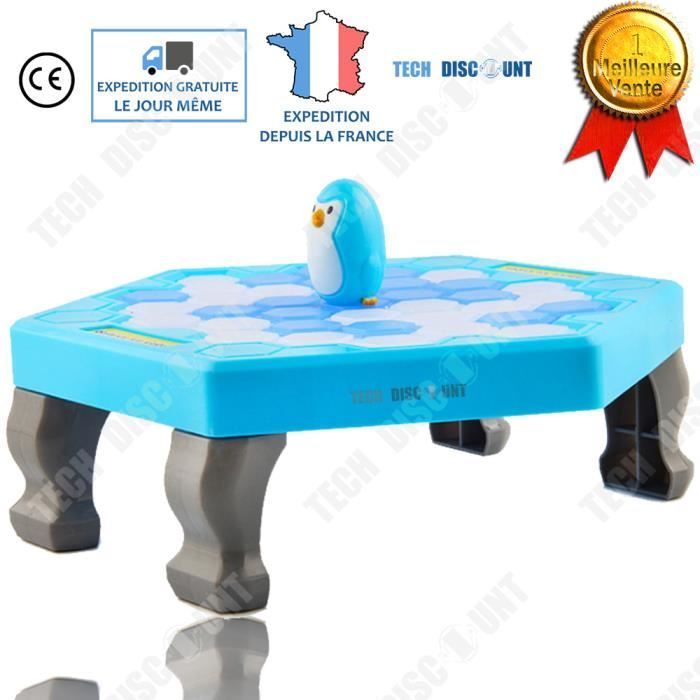 TD® Jeu pour enfant casse-tête brise-glace Pingouin jouet de puzzle interactif ludique apprentissage amusement idée cadeau amusant
