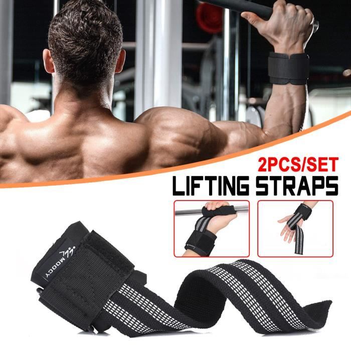 Sangles De Levage Musculation Halérophilie Beast Gear Pour Poignets Résistants