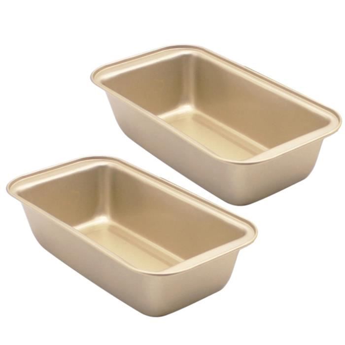 2 pcs Plateau De Cuisson Du Pain Utile Haute Qualité Pratique Fournitures Plaque Toast Moule MOULE A GATEAU - MOULE DE PATISSERIE