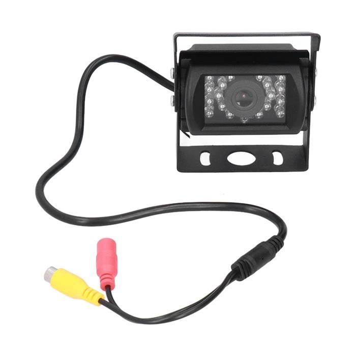 BOY Caméra De Recul 120° 18‑Led Ip68 Étanche Vision Nocturne 12V-24V Universelle Pour Voiture Camion Bus