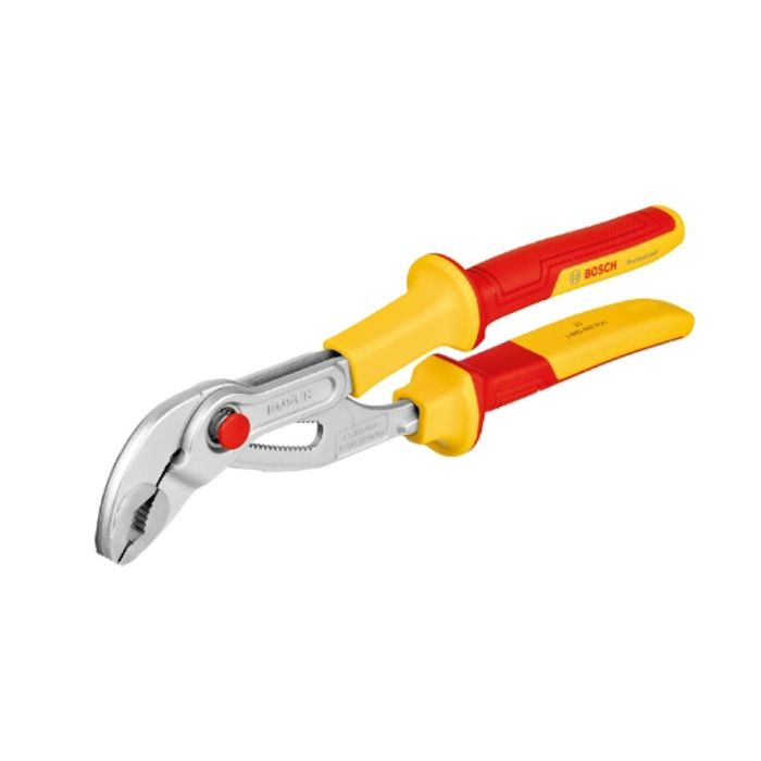Pince multiprises VDE BOSCH 250 mm Certifiée jusquà 1000 V Isolée en TPU Ergonomique