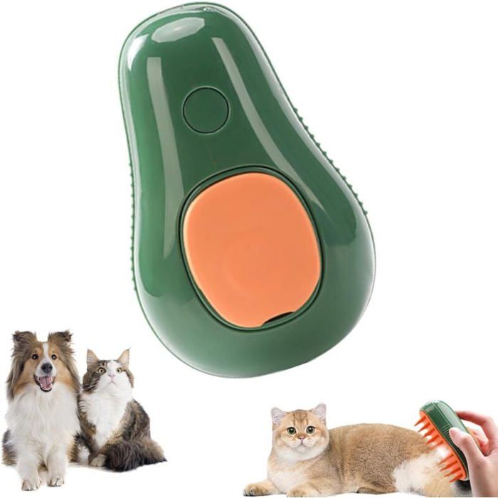 Comparer les prix de Brosse Chien Chat Vapeur 3 En 1 Peigne De Massage En Spray Pour Chats Brosse Chat Rechargeable Avec Rservoir Deau PZCC