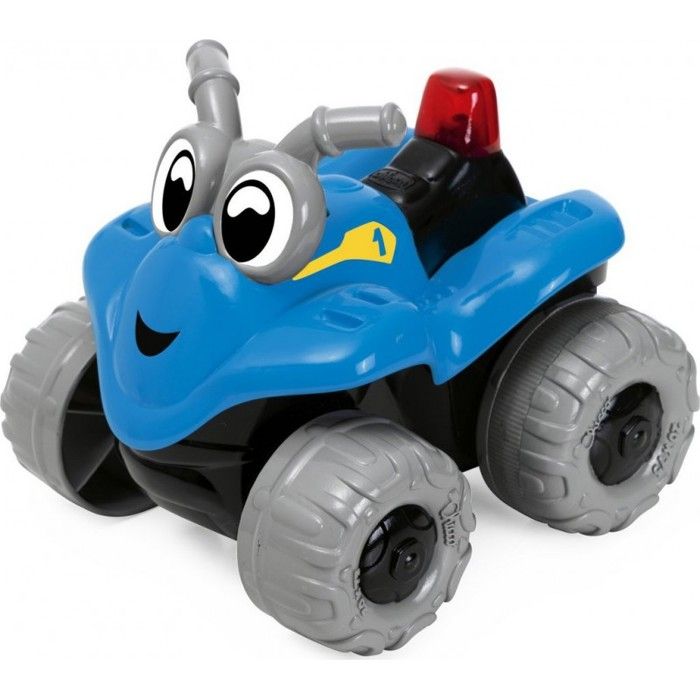Chicco Billy Bigwheels Véhicule Télécommandé pour Enfants, avec Volant Radiocommandé Intuitif, Lumières et Sons - Cadeau Garçon ou Fille, Jouets pour Enfants de 2 à 6 Ans - Rouge : CHICCO