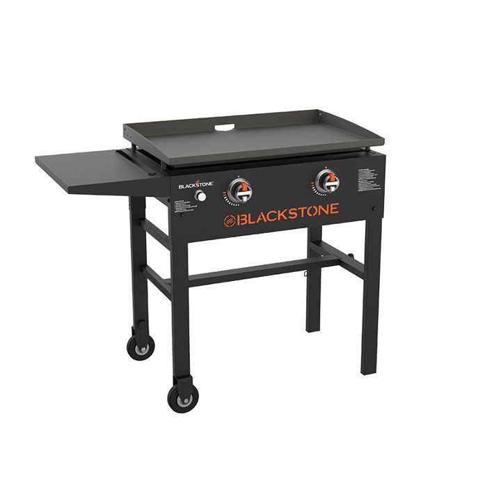 Plancha à gaz sur pieds 2 brûleurs 28 pouces (71cm) sur pieds - Blackstone