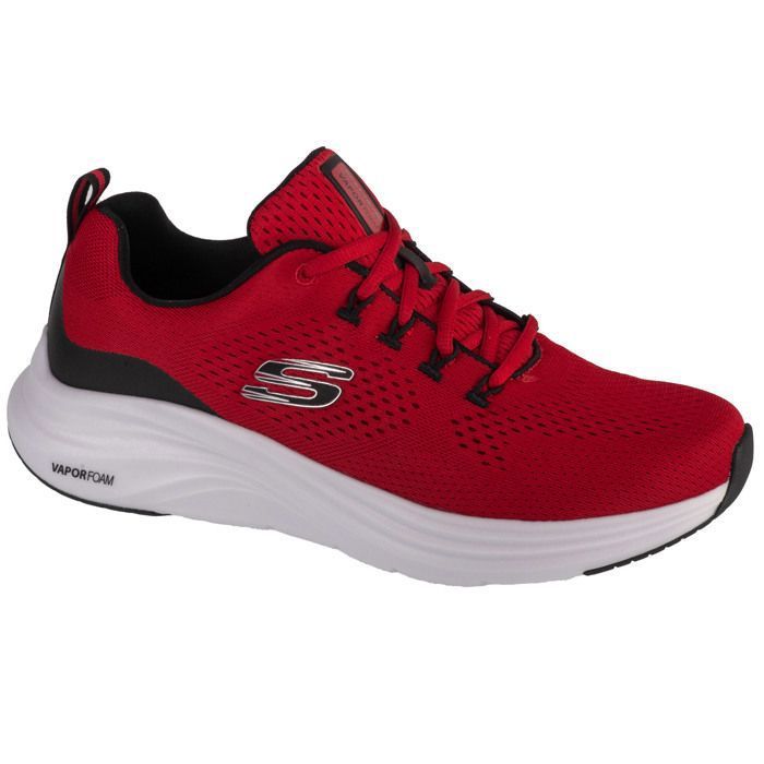 Skechers Baskets Homme - Rouge - Skechers Vapor Foam