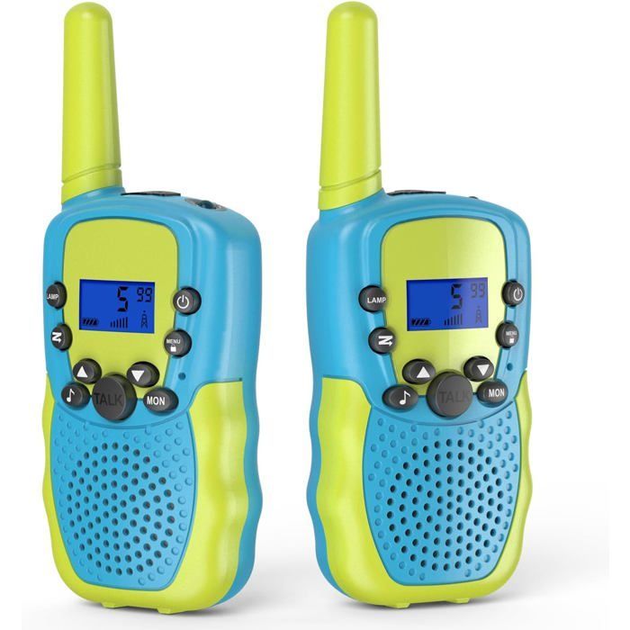 Talkie-walkie pour enfants jouets pour garçons et filles de 3 à 10 ans talkie-walkie pour enfants portée de 5 km 22 canaux