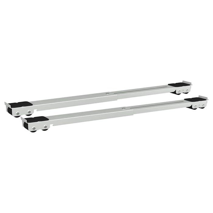 vidaXL Base de Machine à Laver avec Roues 2 pcs Longueur 46 71 cm 300 kg - vue 3