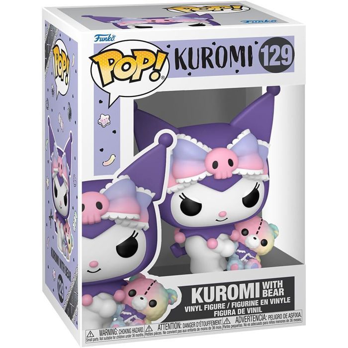 Figurine Funko Pop! N°129 Hello Kitty Kuromi Avec Ours
